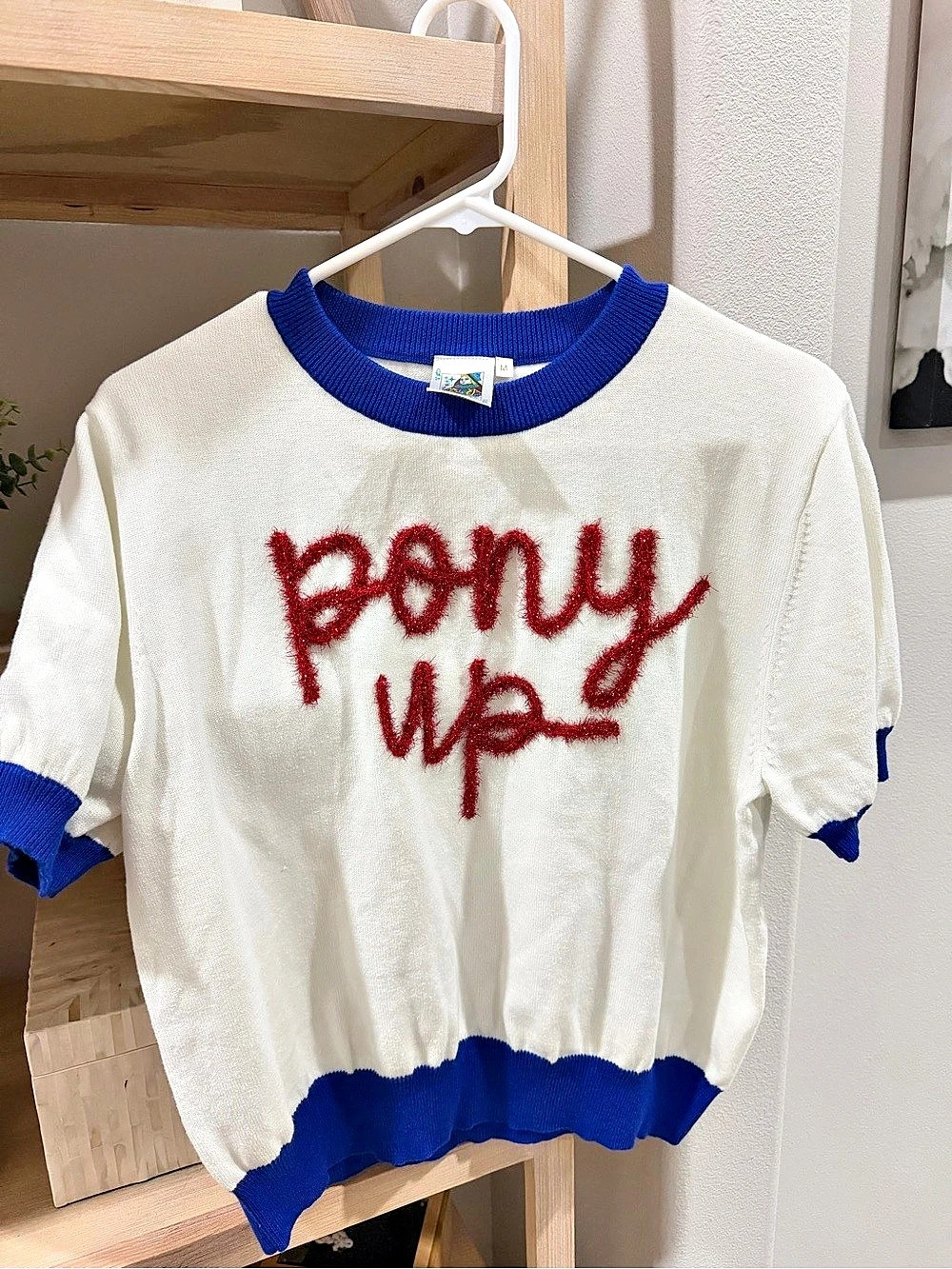 Queen of Sparkles Pony Up SMU blouse